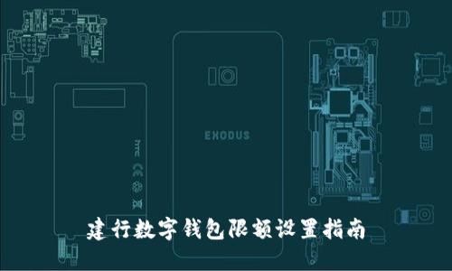 建行数字钱包限额设置指南