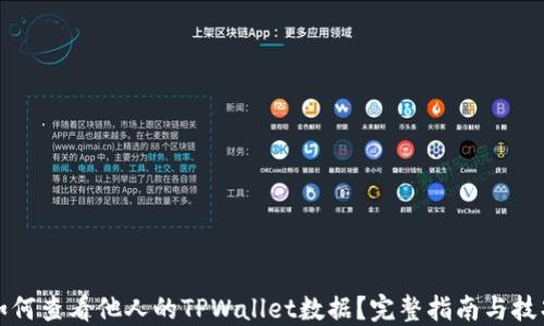 
如何查看他人的TPWallet数据？完整指南与技巧